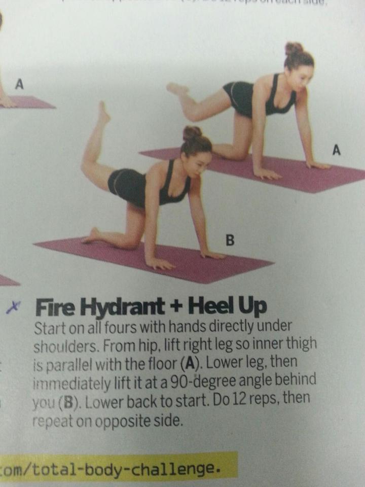 Fire Hydrant + Heel Up
